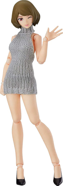 Original Character - Figma #506 - figma Styles - Chiaki - Backless Sweater Outfit (Max Factory)ㅤ – Max Factory – ActionFigure Brasil