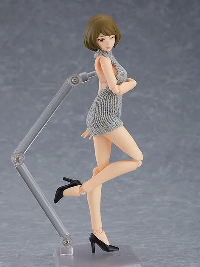 Original Character - Figma #506 - figma Styles - Chiaki - Backless Sweater Outfit (Max Factory)ㅤ – Max Factory – ActionFigure Brasil — embalagem