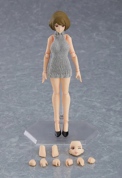 Original Character - Figma #506 - figma Styles - Chiaki - Backless Sweater Outfit (Max Factory)ㅤ – Max Factory – ActionFigure Brasil — acessórios