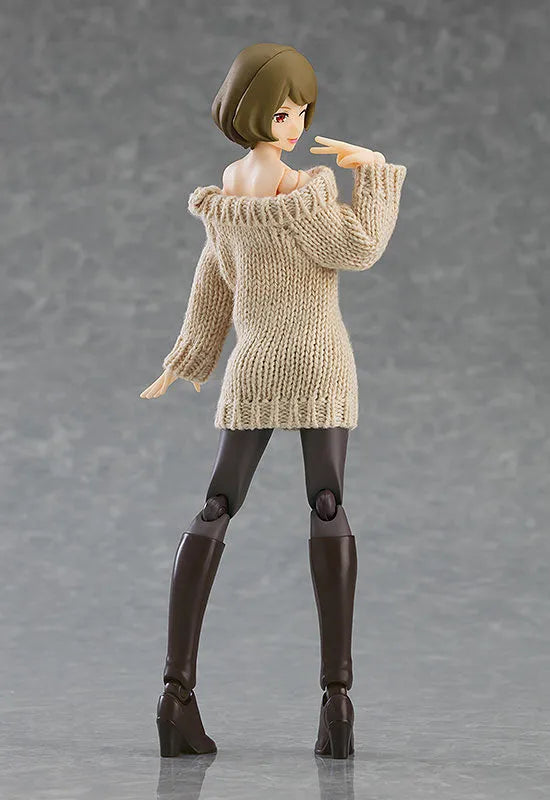 Original Character - Figma #574 - figma Styles - Chiaki - Off-the-Shoulder Sweater Dress (Max Factory)ㅤ – Max Factory – ActionFigure Brasil