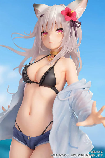 Original Character - Figure Billbord Project - Hanane - 1/7 - Kemomimi Gakuen (B'full)ㅤ – B'full – ActionFigureBrasil — iluminação de estúdio