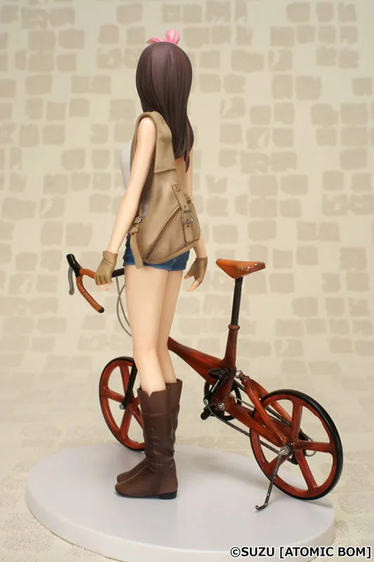 Original Character - Girl with Bicycle - 1/7 - AtomicBom Cycle vol.02 (Kaitendoh)ㅤ – Kaitendoh – ActionFigure Brasil