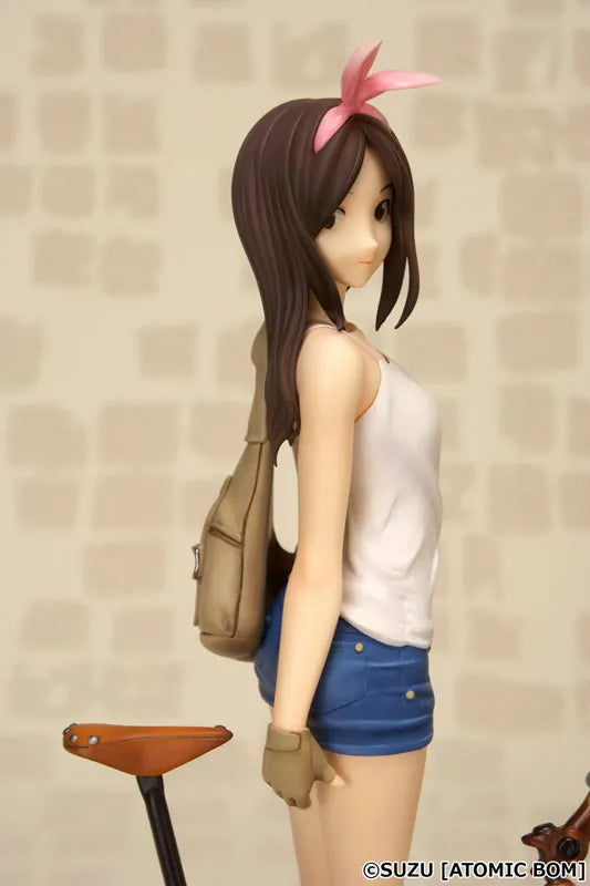 Original Character - Girl with Bicycle - 1/7 - AtomicBom Cycle vol.02 (Kaitendoh)ㅤ – Kaitendoh – ActionFigure Brasil