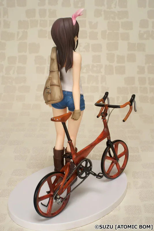 Original Character - Girl with Bicycle - 1/7 - AtomicBom Cycle vol.02 (Kaitendoh)ㅤ – Kaitendoh – ActionFigure Brasil