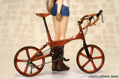Original Character - Girl with Bicycle - 1/7 - AtomicBom Cycle vol.02 (Kaitendoh)ㅤ – Kaitendoh – ActionFigureBrasil — com base expositora