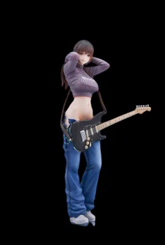 Original Character - Guitar Sister - 1/7 (Lovely)ㅤ – Lovely – ActionFigure Brasil