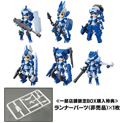 Original Character - H-819s "Chrom" - Desktop Army - Desktop Army H-819 Chrom Series - 1/1 - Type-Husky (sniper model) (MegaHouse)ㅤ – MegaHouse As Manufacturer – ActionFigure Brasil
