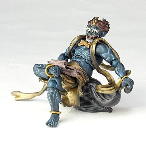 Original Character - KT Project KT-016 - Revoltech - Fuujin - Blue (Kaiyodo)ㅤ – Kaiyodo – ActionFigure Brasil