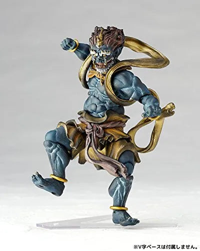 Original Character - KT Project KT-016 - Revoltech - Fuujin - Blue (Kaiyodo)ㅤ – Kaiyodo – ActionFigure Brasil