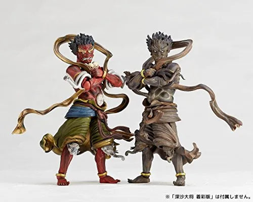 Original Character - KT Project KT-016 - Revoltech - Jinja Taishou - Wood ver. (Kaiyodo)ㅤ – Kaiyodo – ActionFigure Brasil