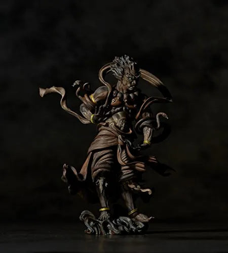 Original Character - KT Project KT-016 - Revoltech - Jinja Taishou - Wood ver. (Kaiyodo)ㅤ – Kaiyodo – ActionFigure Brasil