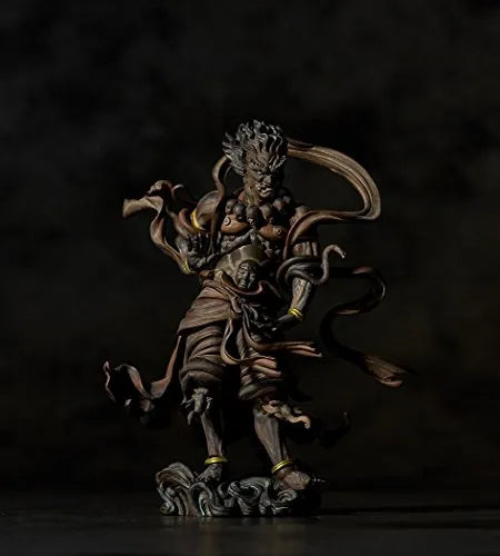 Original Character - KT Project KT-016 - Revoltech - Jinja Taishou - Wood ver. (Kaiyodo)ㅤ – Kaiyodo – ActionFigure Brasil