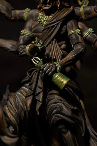 Original Character - KT Project KT-022 - Revoltech - Kongou Yasha Myouou - Wood ver. (Kaiyodo)ㅤ – Kaiyodo As Manufacturer – ActionFigure Brasil