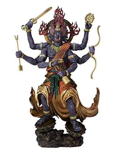 Original Character - KT Project KT-023 - Revoltech - Kongou Yasha Myouou (Kaiyodo)ㅤ – Kaiyodo As Manufacturer – ActionFigure Brasil