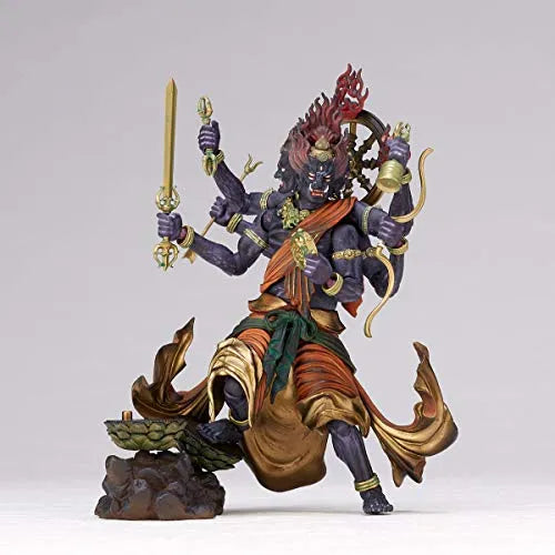 Original Character - KT Project KT-023 - Revoltech - Kongou Yasha Myouou (Kaiyodo)ㅤ – Kaiyodo As Manufacturer – ActionFigure Brasil