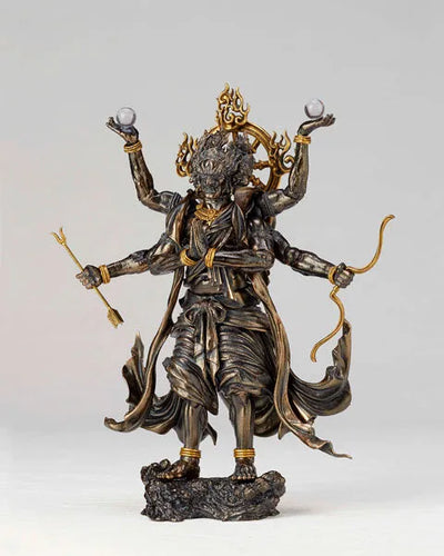 Original Character - KT Project KT-024 - Revoltech - Ashura - Blackening Copper Ver. (Kaiyodo)ㅤ – Kaiyodo – ActionFigure Brasil