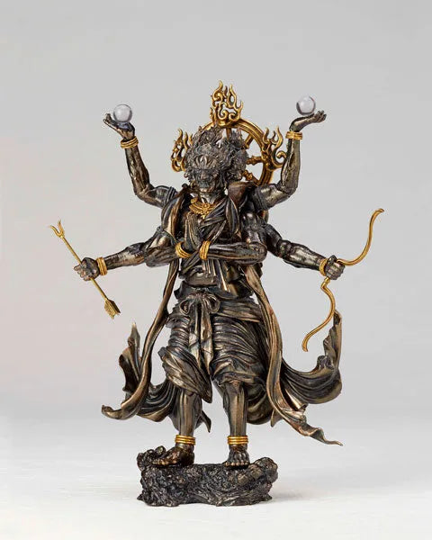 Original Character - KT Project KT-024 - Revoltech - Ashura - Blackening Copper Ver. (Kaiyodo)ㅤ – Kaiyodo – ActionFigure Brasil