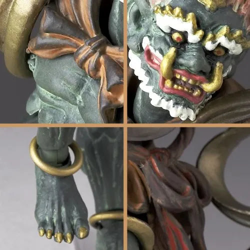 Original Character - KT Project KT-EX04 - Revoltech - Revoltech Takeya #09 - Fuujin (Kaiyodo)ㅤ – Kaiyodo – ActionFigure Brasil