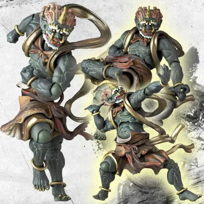 Original Character - KT Project KT-EX04 - Revoltech - Revoltech Takeya #09 - Fuujin (Kaiyodo)ㅤ – Kaiyodo – ActionFigureBrasil — close