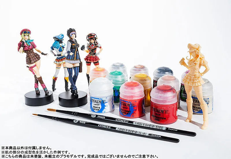 Original Character - Minimum Factory MF-41 - Plamax - Shunya Yamashita Military Qty's Series #03 - Allier - 1/20 - Makeup Edition (Max Factory)ㅤ – Max Factory As Manufacturer – ActionFigure Brasil