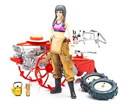 Original Character - Minimum Factory - Plamax MF-28 - Inaho with Honda F90 Tiller - 1/20 (Max Factory)ㅤ – Max Factory As Manufacturer – ActionFigure Brasil