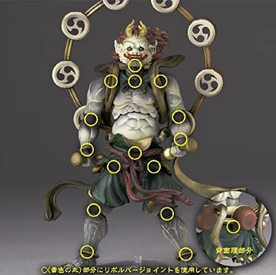 Original Character - Revoltech - Revoltech Takeya #10 - KT Project KT-EX06 - Raijin (Kaiyodo)ㅤ – Kaiyodo – ActionFigureBrasil — embalagem