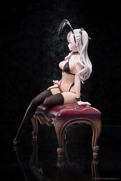 Original Character - Tana - Black Bunny Girl - 1/7 (Reverse Studio)ㅤ – Reverse Studio – ActionFigureBrasil — ângulo diferente