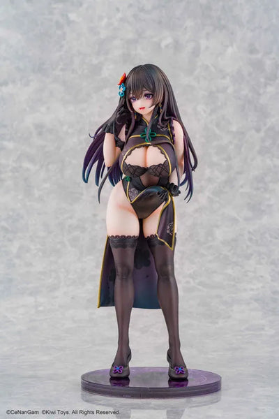 Original - China Dress Nyan - 1/6 - Deluxe Edition (Kiwi Toys)ㅤ – Kiwi Toys – ActionFigureBrasil — com base expositora