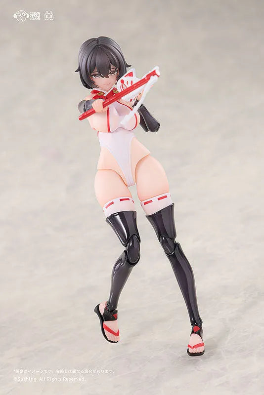 Original - Combat Priestess Kikyou Uefuji - 1/12 (Good Smile Company, Sushing)ㅤ – Sushing – ActionFigureBrasil