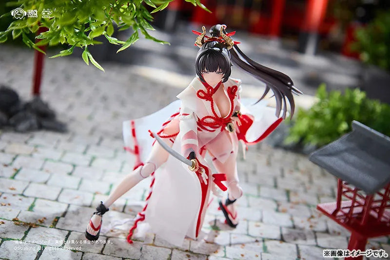 Original - Combat Priestess Sakura Uefuji - 1/12 (Good Smile Company, Sushing)ㅤ – Sushing – ActionFigureBrasil