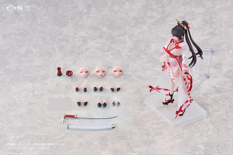 Original - Combat Priestess Sakura Uefuji - 1/12 (Good Smile Company, Sushing)ㅤ – Sushing – ActionFigureBrasil