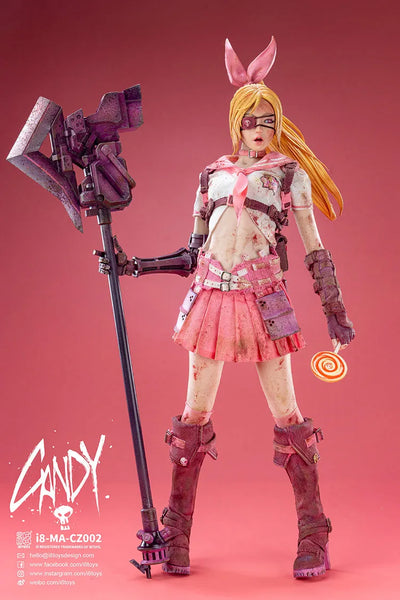 Original - Crazy x Noisy - Candy - Battle Damage Ver. - 1/6 (i8toys)ㅤ – i8toys – ActionFigure Brasil — detalhe do produto