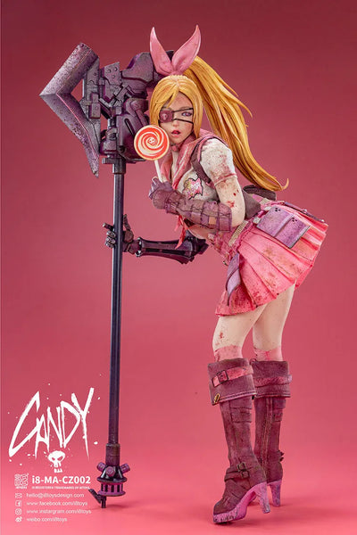 Original - Crazy x Noisy - Candy - Battle Damage Ver. - 1/6 (i8toys)ㅤ – i8toys – ActionFigure Brasil — close