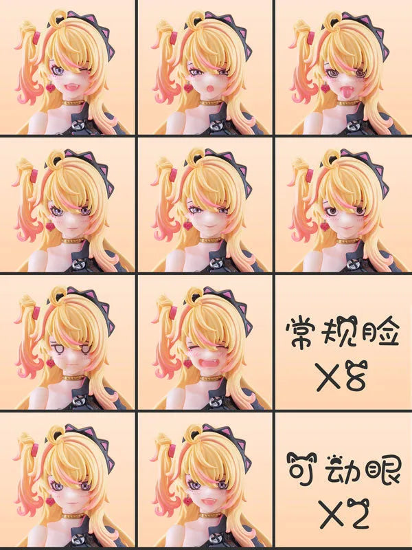 Original - Demonic Sound Hoshikawa Neco - 1/12 - Yellow Hair (CiYuanJuXiang)ㅤ – CiYuanJuXiang – ActionFigureBrasil