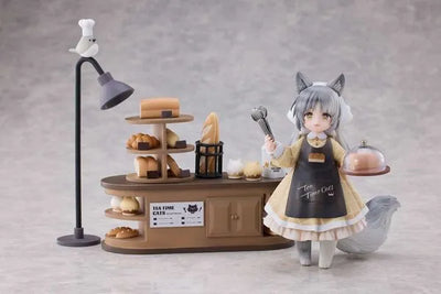 Original - DLC Series - Tea Time Cats - Clerk Cat - Meow Town "Bread House" (Ribose)ㅤ – Ribose – ActionFigureBrasil — ângulo diferente