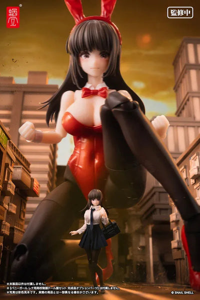Original - Fantasy JK Series: JK-01 Bunny Girl Lena - 1/12 (Snail Shell)ㅤ – Snail Shell – ActionFigure Brasil — com base expositora