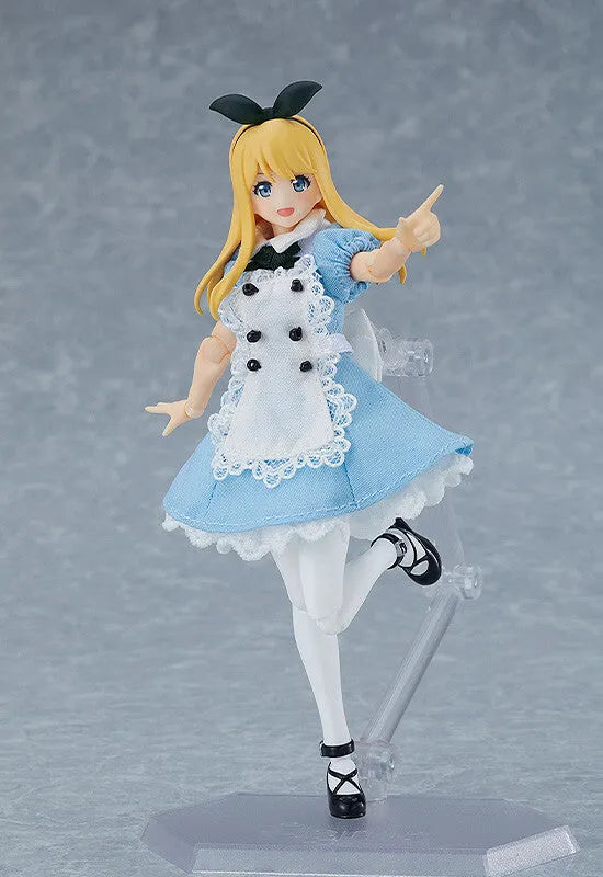 Original - Figma #598 - figma Styles - Alice - Dress + Apron Outfit (Max Factory)ㅤ – Max Factory – ActionFigure Brasil