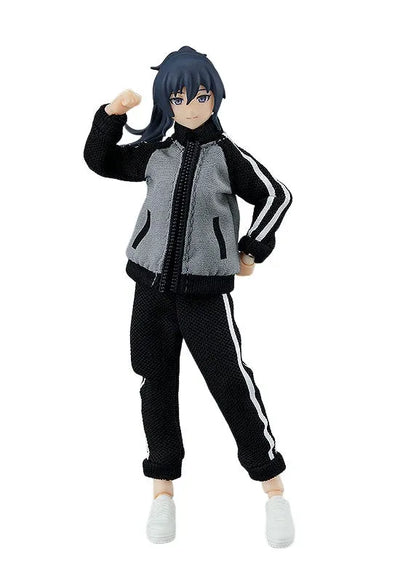 Original - Figma #601 - figma Styles - Makoto - with Tracksuit + Tracksuit Skirt Outfit (Max Factory)ㅤ – Max Factory – ActionFigure Brasil