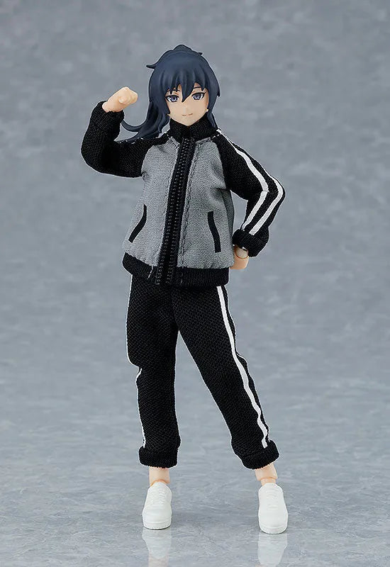 Original - Figma #601 - figma Styles - Makoto - with Tracksuit + Tracksuit Skirt Outfit (Max Factory)ㅤ – Max Factory – ActionFigure Brasil
