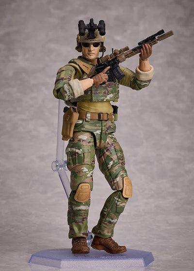 Original - Figma (#SP-170) - Little Armory (figma 018) - Special Forces Member (Tomytec)ㅤ – Tomytec – ActionFigureBrasil — ângulo diferente