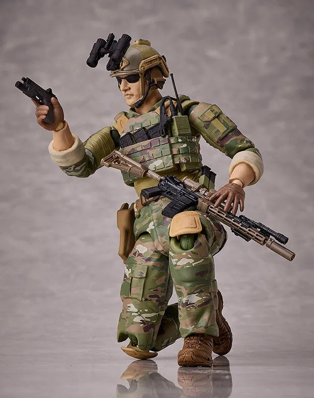 Original - Figma (#SP-170) - Little Armory (figma 018) - Special Forces Member (Tomytec)ㅤ – Tomytec – ActionFigureBrasil