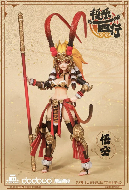 Original - Gokuraku Saigyō - Gokū - 1/9 (Fish Toys)ㅤ – Fish Toys – ActionFigureBrasil