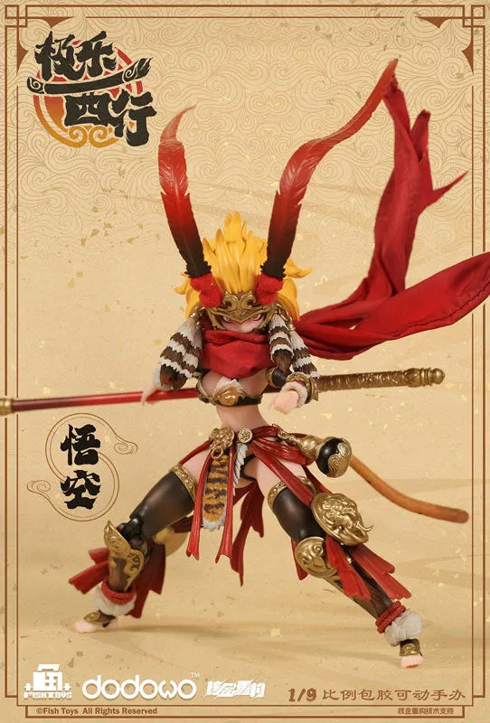 Original - Gokuraku Saigyō - Gokū - 1/9 (Fish Toys)ㅤ – Fish Toys – ActionFigureBrasil
