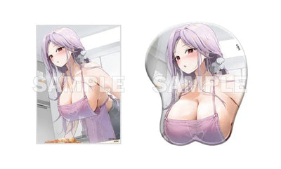 Original - Kyou no Yuushoku Yuki - 1/6 - with 3D Mouse Pad & Shikishi (Kiwi Toys)ㅤ – Kiwi Toys – ActionFigureBrasil — acessórios