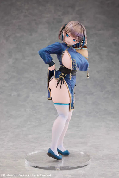 Original - Manju Musume Tsumugu - 1/7 (Hobby Sakura)ㅤ – Hobby Sakura – ActionFigure Brasil — com base expositora