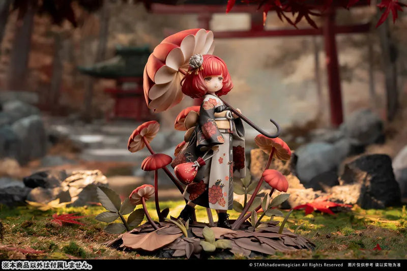 Original - Mushroom Girls Series (No.6) - Marasmius Haematocephalus - 1/1 (Merry Goods, Reverse Studio)ㅤ – Merry Goods,Reverse Studio as Manufacturers – ActionFigure Brasil
