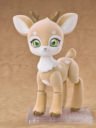 Original - Nendoroid (#2736) - Deer - Cocoa Ver. (Good Smile Arts Shanghai, Good Smile Company)ㅤ – Good Smile Arts Shanghai as ManufacturerGood Smile Company as Producer – ActionFigure Brasil — ângulo diferente