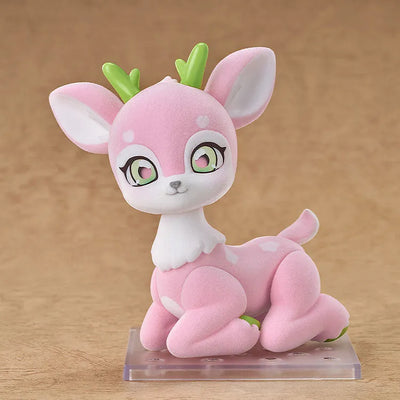 Original - Nendoroid (#2736) - Deer - Strawberry Milk Ver. (Good Smile Arts Shanghai, Good Smile Company)ㅤ – Good Smile Arts Shanghai – ActionFigureBrasil — ângulo diferente