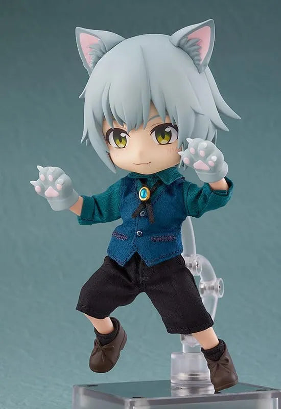Original - Nendoroid Doll - Wolf: Ash - 2024 Re-release (Good Smile Company)ㅤ – Good Smile Company – ActionFigure Brasil