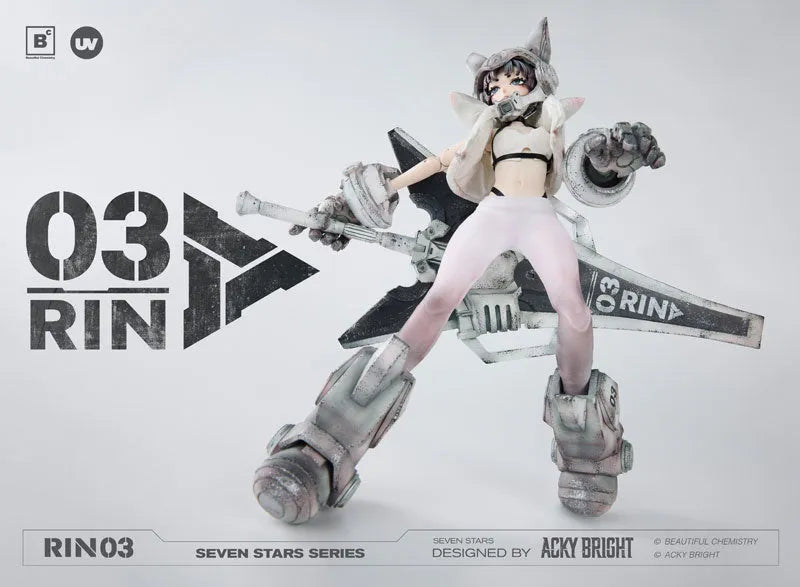 Original - Seven Stars Series - No.03 Rin - 1/6 (Beautiful Chemistry, Underverse)ㅤ – Beautiful Chemistry,Underverse – ActionFigure Brasil